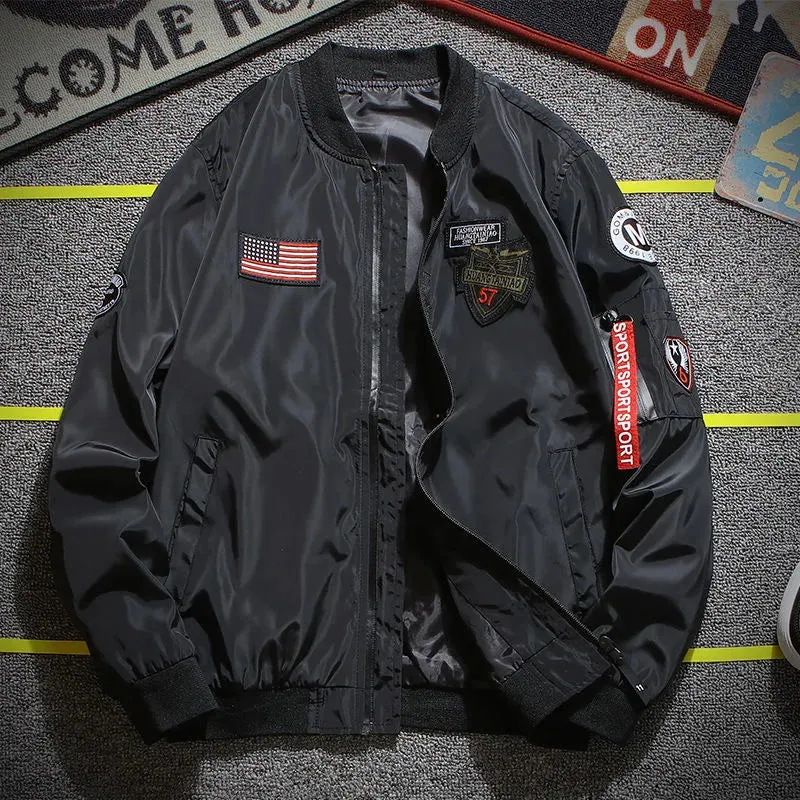 2024 Spring and Autumn New Fashion Trend Baseball Jacket Men's Casual Relaxed Comfortable Waterproof Large Size Coat M-4XL