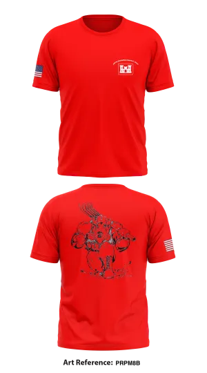 420th Engineer Company (CLR) Core Men's SS Performance Tee - prPm8b