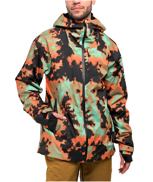 686 Gateway Jacket - Mens orange nebula