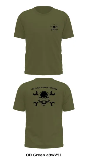 9th Comm Service Company  Store 1 Core Men's SS Performance Tee - a9wV51