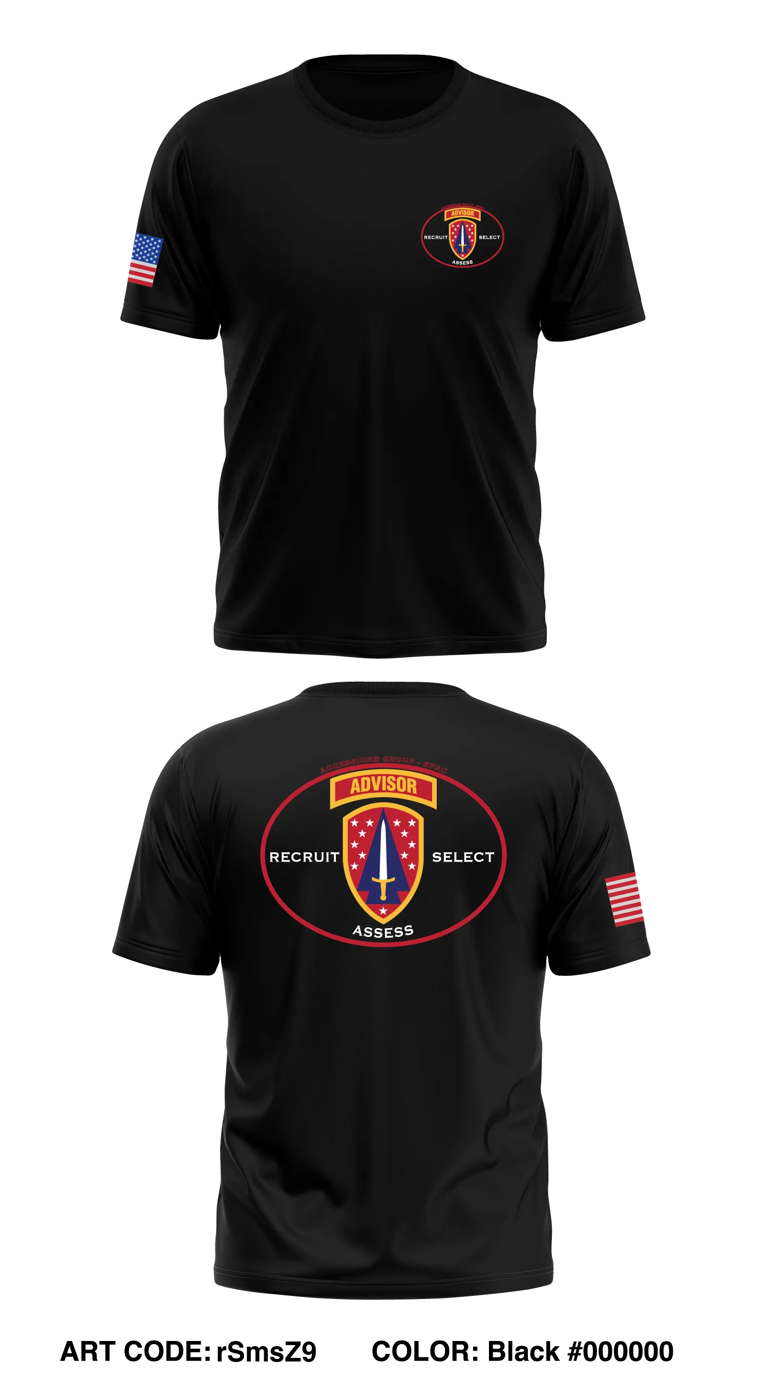 Accessions Group-SFAC Store 1 Core Men's SS Performance Tee - rSmsZ9