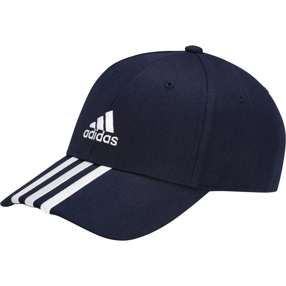 adidas Baseball 3-Stripes Cotton Twill Baseball Cap