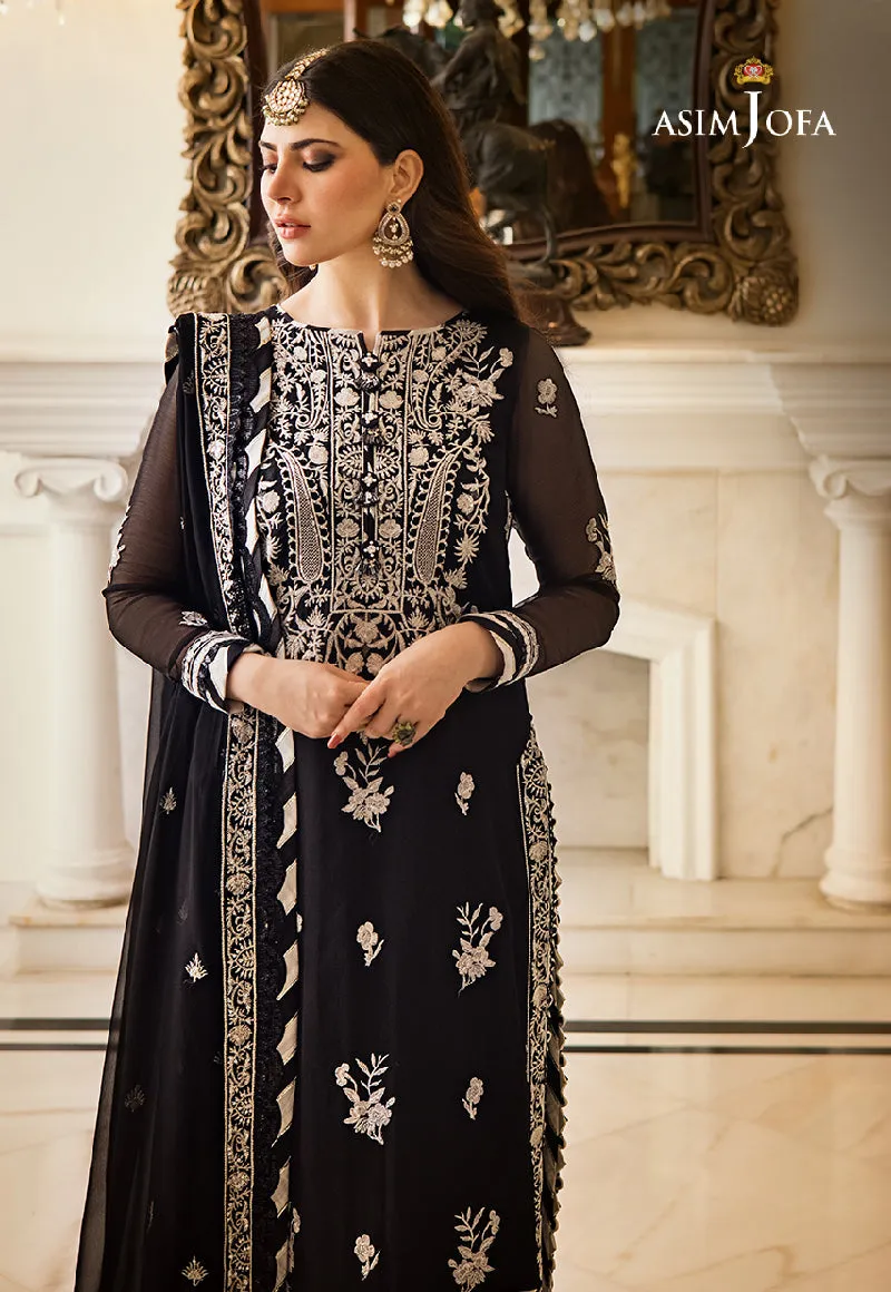 AJZS-02 | Asim Jofa Zari Sitara Luxury Eid Festive Collection 2023 | Unstitched Embrodried Suits