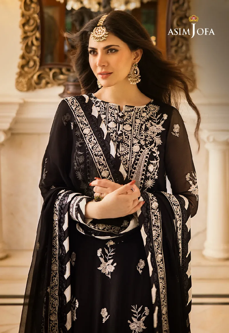 AJZS-02 | Asim Jofa Zari Sitara Luxury Eid Festive Collection 2023 | Unstitched Embrodried Suits