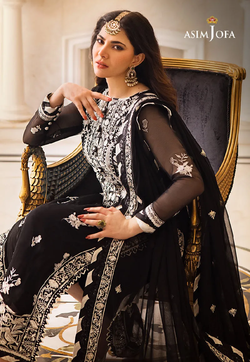 AJZS-02 | Asim Jofa Zari Sitara Luxury Eid Festive Collection 2023 | Unstitched Embrodried Suits