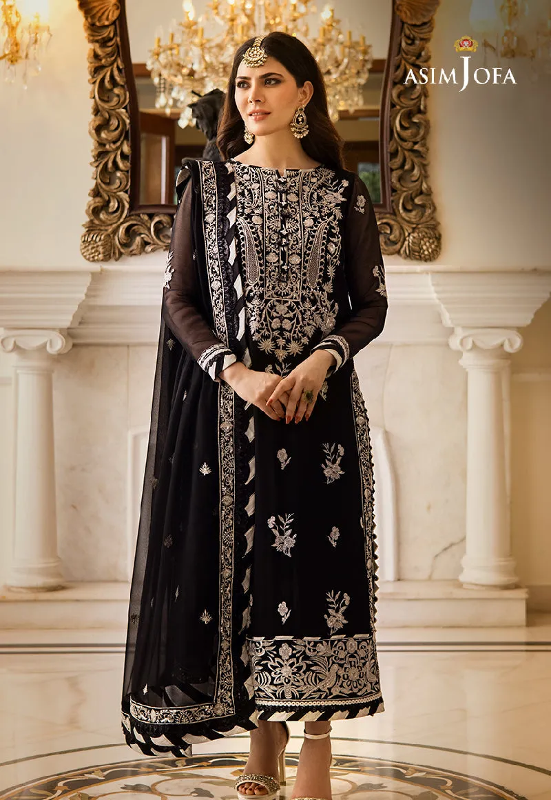 AJZS-02 | Asim Jofa Zari Sitara Luxury Eid Festive Collection 2023 | Unstitched Embrodried Suits