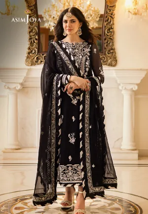 AJZS-02 | Asim Jofa Zari Sitara Luxury Eid Festive Collection 2023 | Unstitched Embrodried Suits