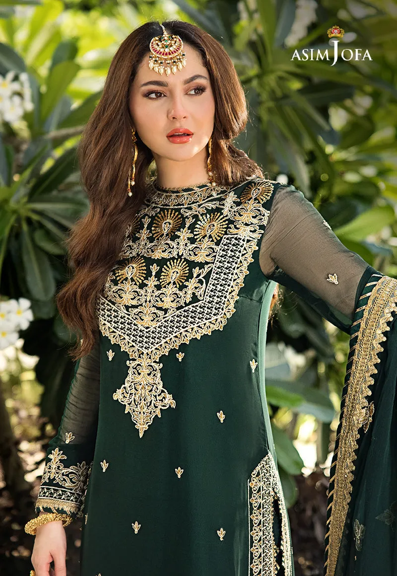 AJZS-04 | Asim Jofa Zari Sitara Luxury Eid Festive Collection 2023 | Unstitched Embrodried Suits