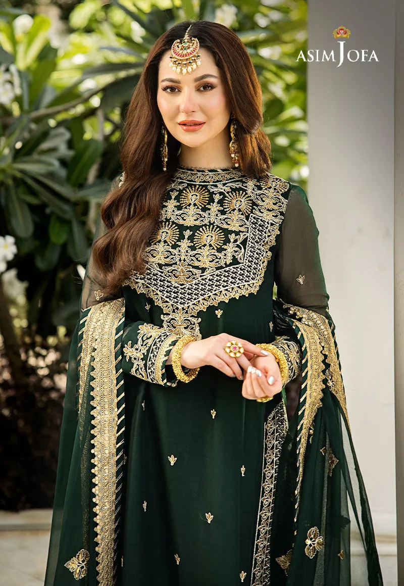 AJZS-04 | Asim Jofa Zari Sitara Luxury Eid Festive Collection 2023 | Unstitched Embrodried Suits