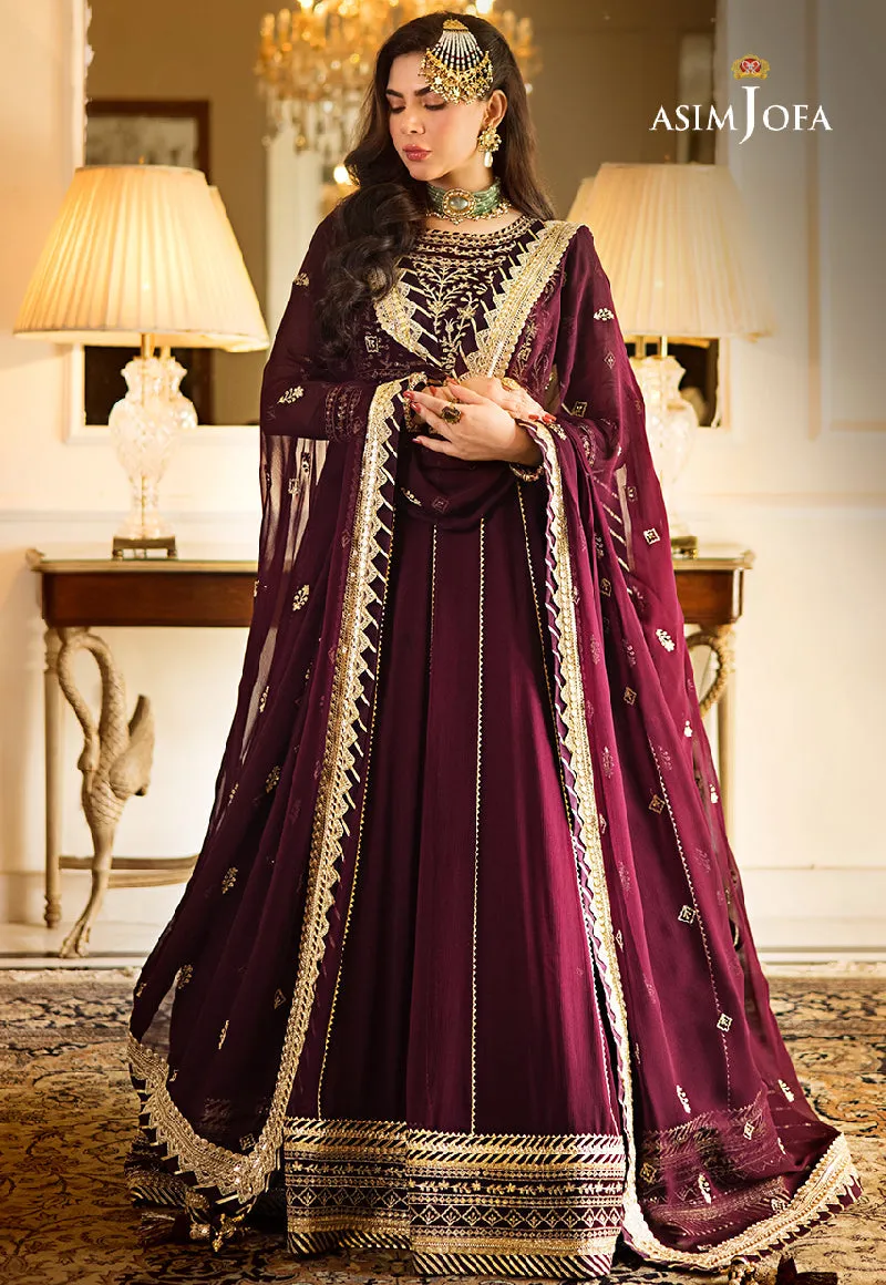 AJZS-05 | Asim Jofa Zari Sitara Luxury Eid Festive Collection 2023 | Unstitched Embrodried Suits