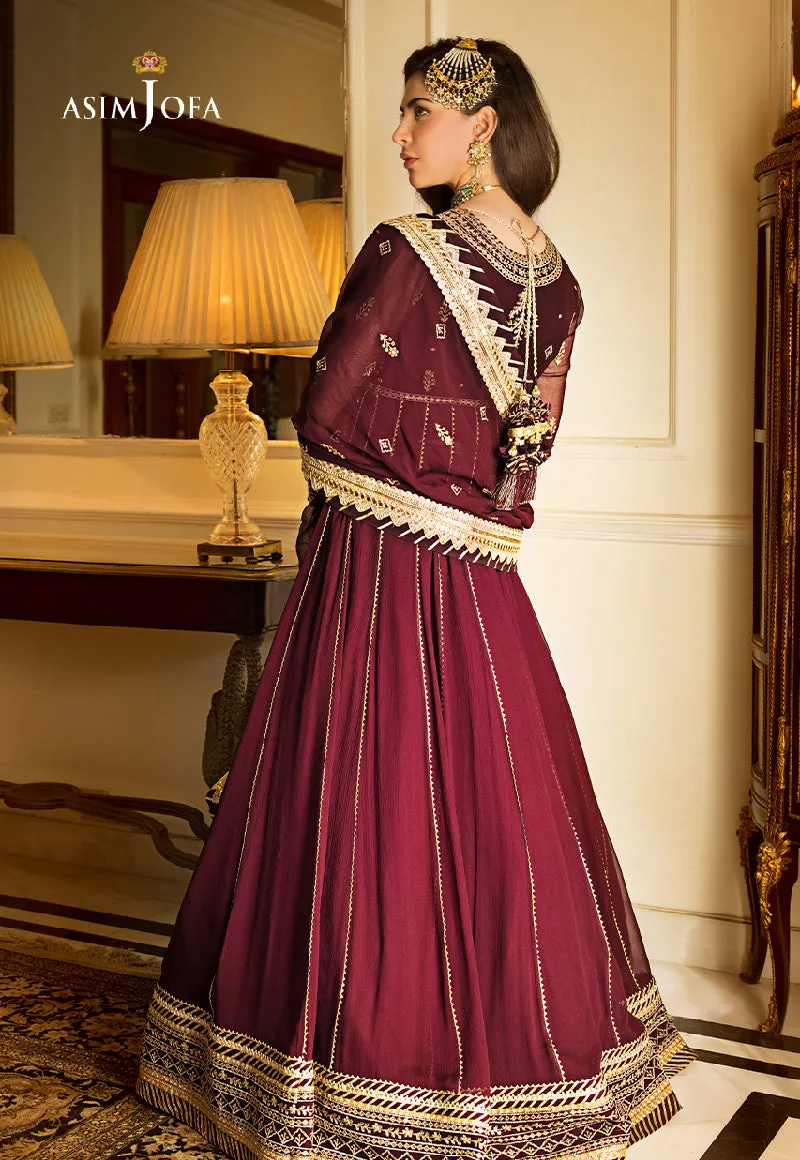 AJZS-05 | Asim Jofa Zari Sitara Luxury Eid Festive Collection 2023 | Unstitched Embrodried Suits