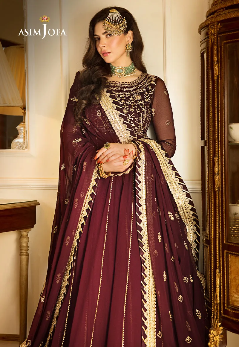 AJZS-05 | Asim Jofa Zari Sitara Luxury Eid Festive Collection 2023 | Unstitched Embrodried Suits