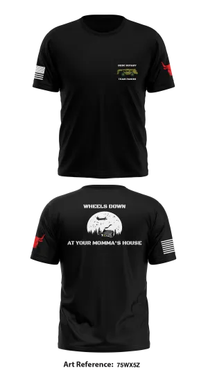 Alpha Company 834 ASB Store 1 Core Men's SS Performance Tee - 75Wx5Z