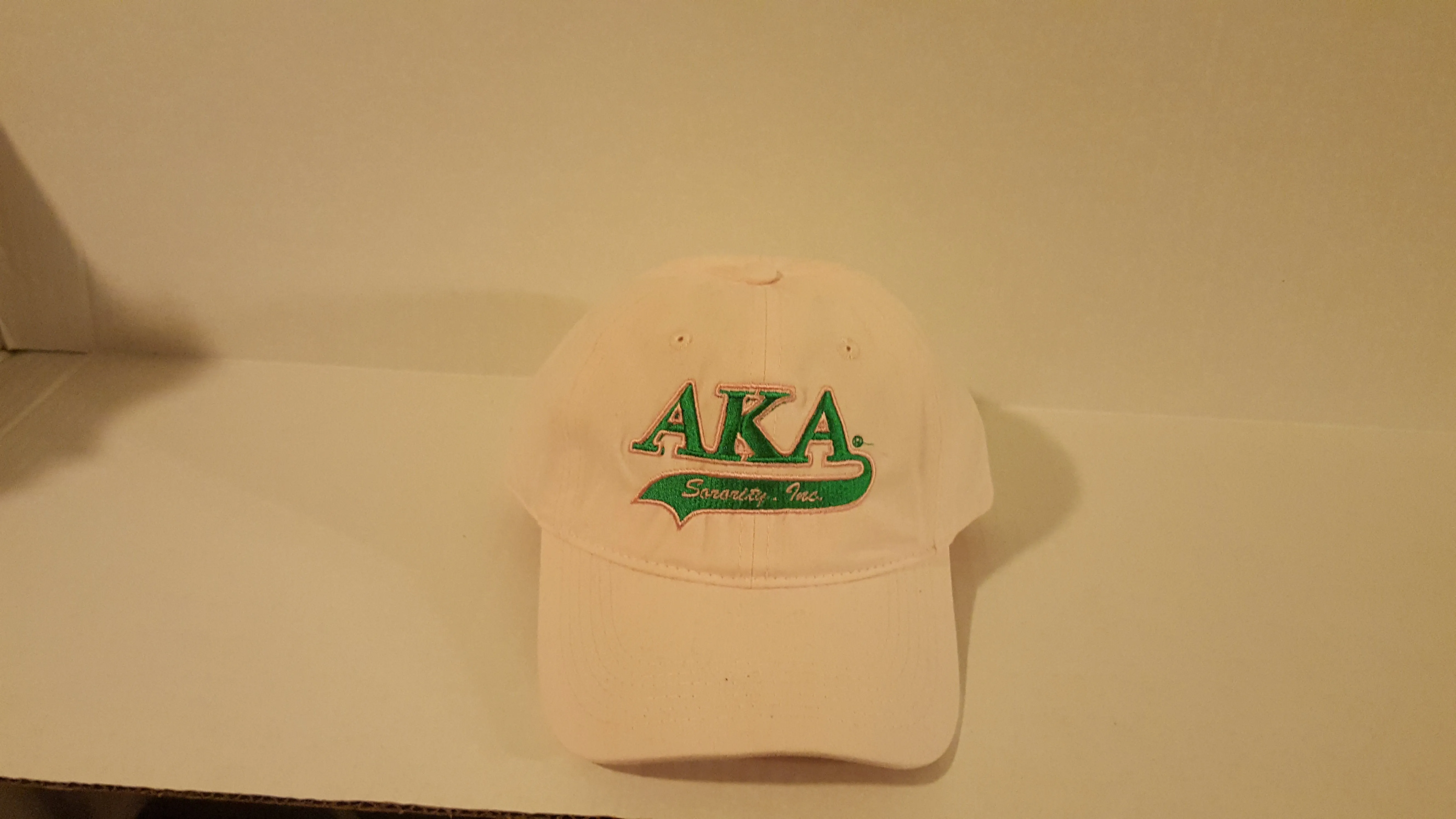 ALPHA KAPPA ALPHA(Tail Design)Pink Baaeball Cap