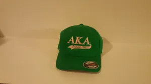 ALPHA KAPPA ALPHA(Tail Design)Pink Baaeball Cap