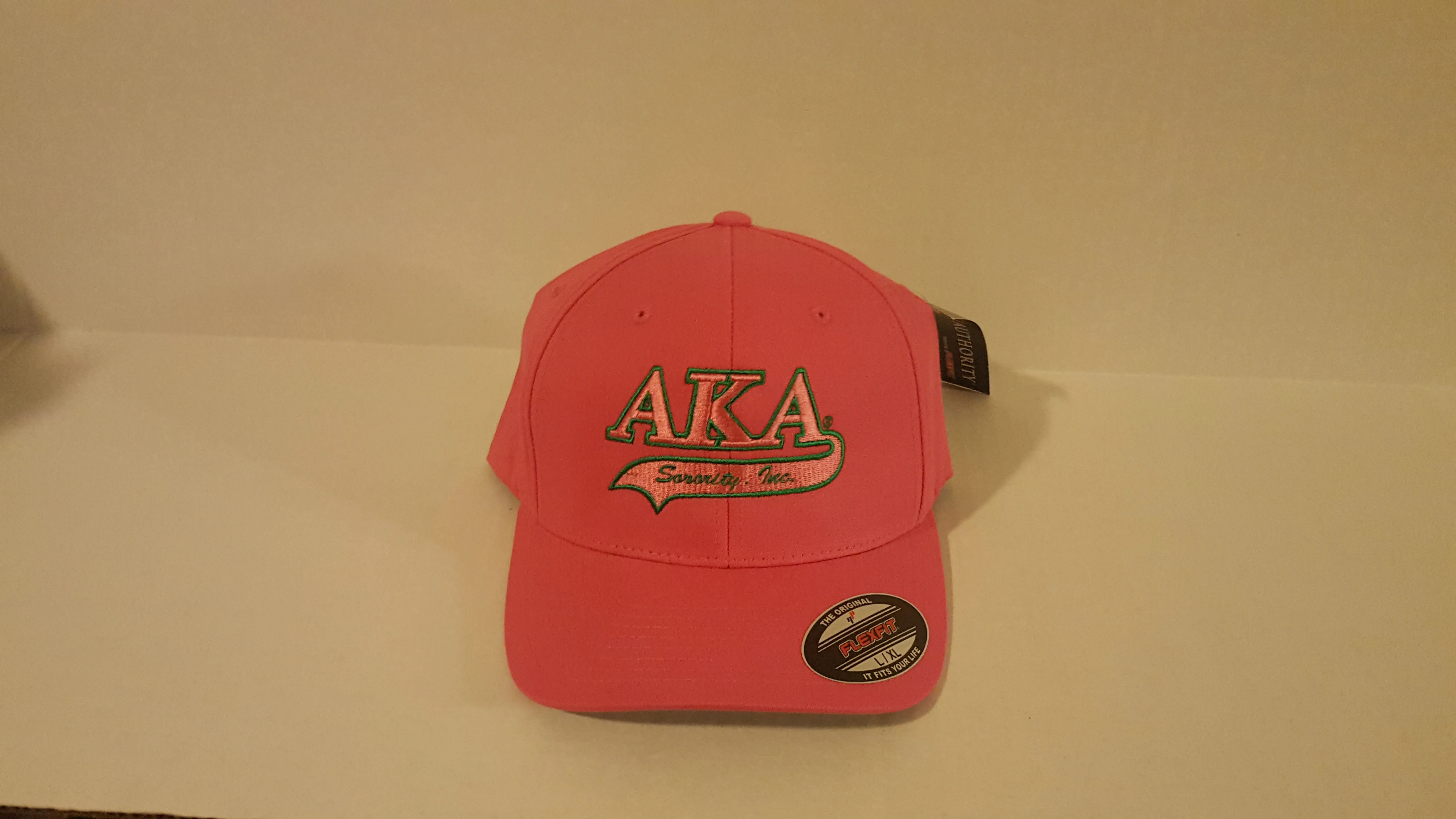 ALPHA KAPPA ALPHA(Tail Design)Pink Baaeball Cap