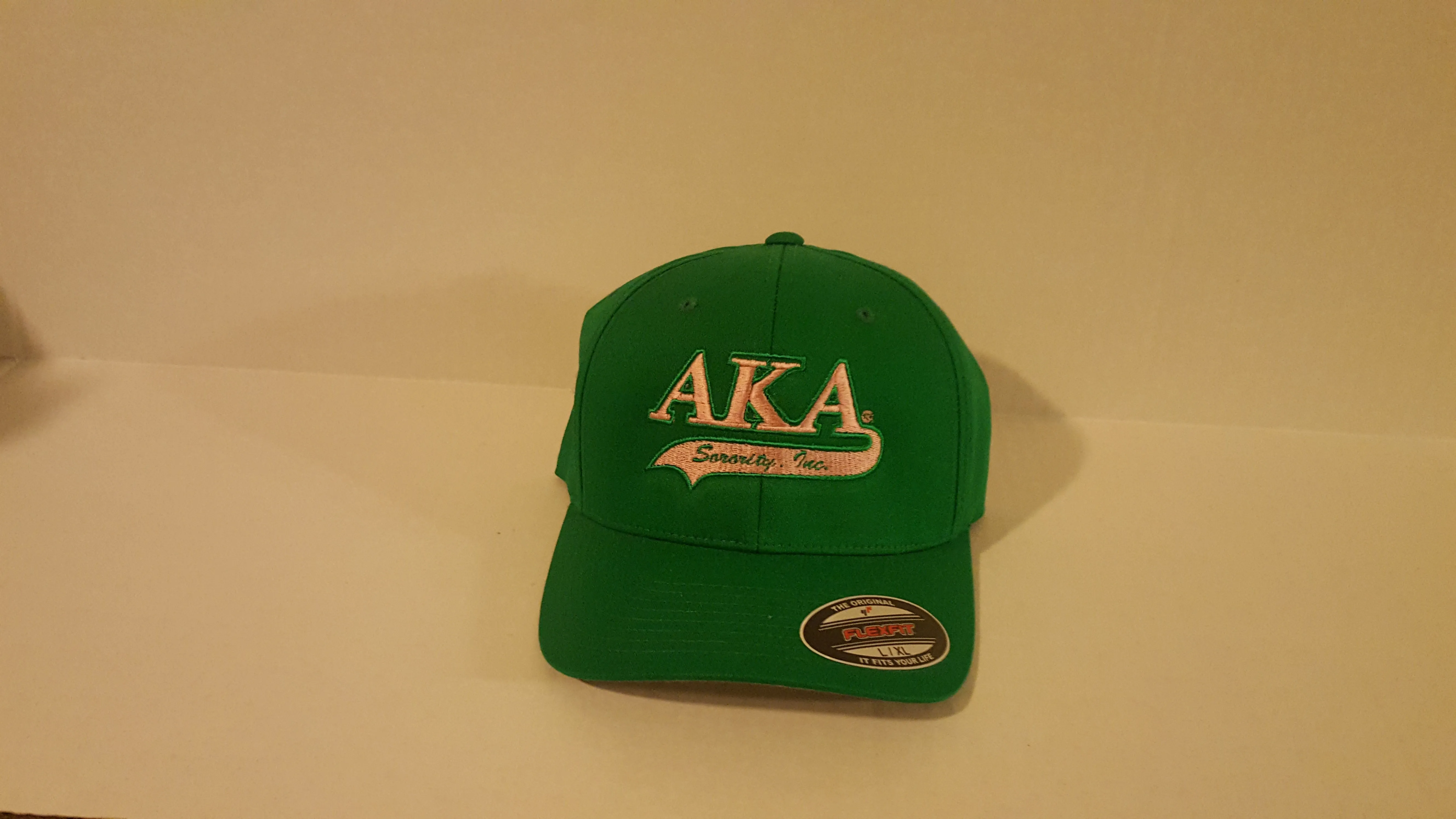ALPHA KAPPA ALPHA(Tail Design)Pink Baaeball Cap