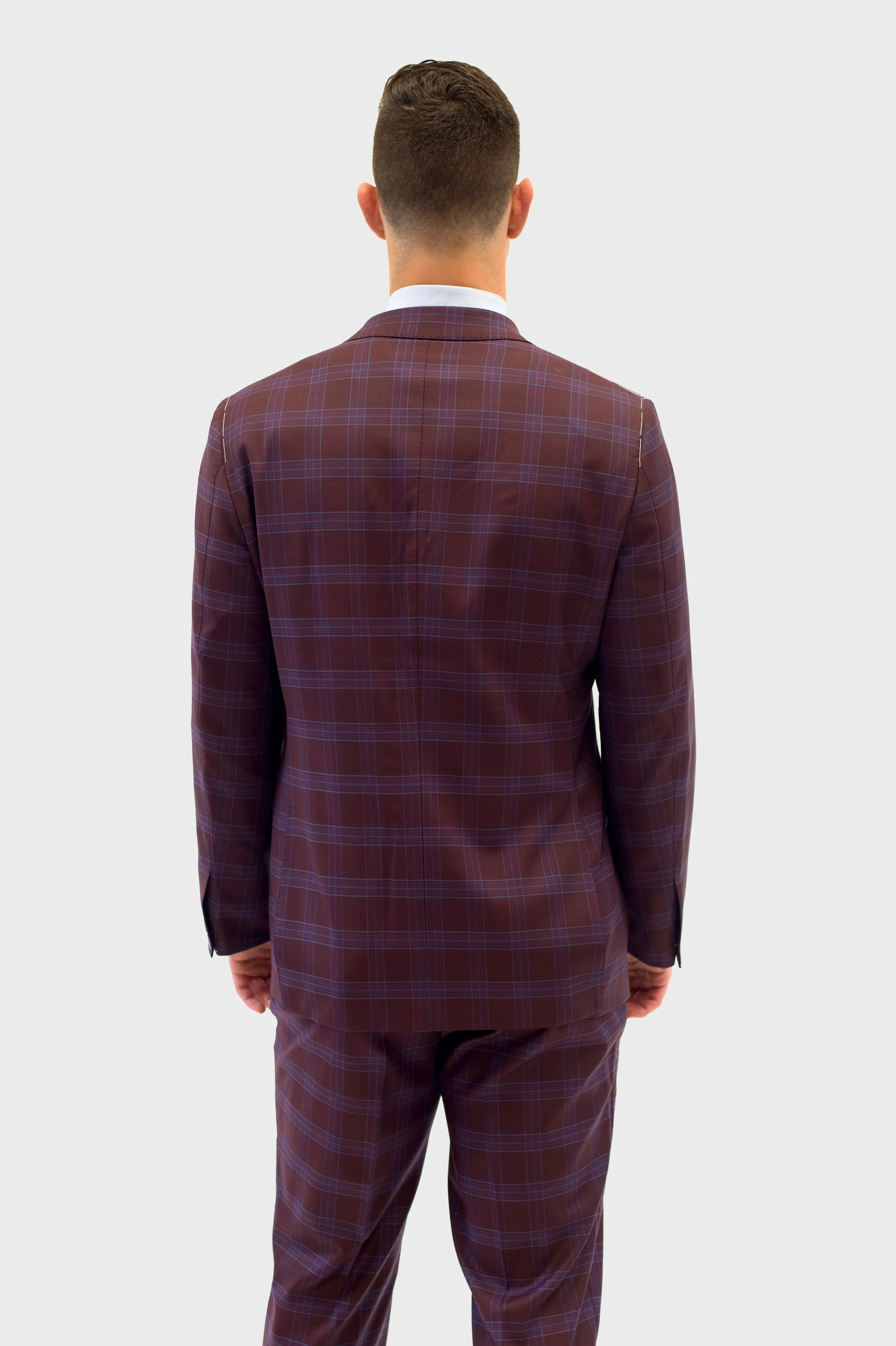Ariston Premium Plaid Suit