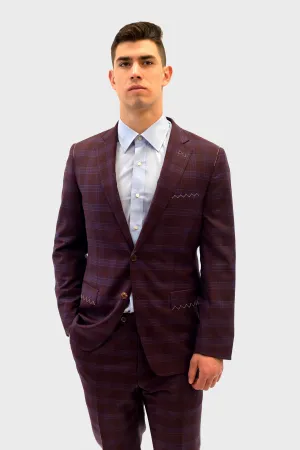 Ariston Premium Plaid Suit