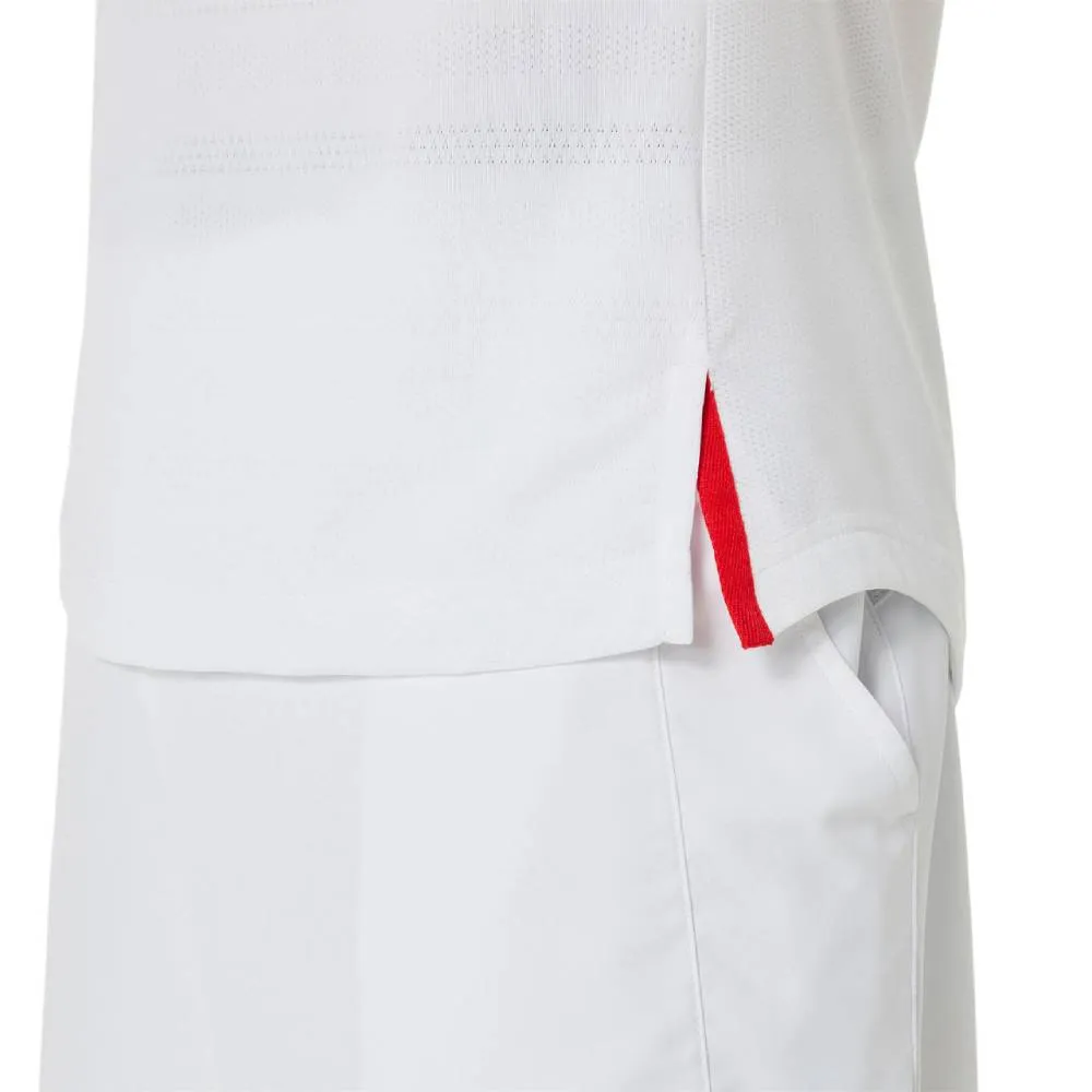 Asics Men's Match Short Sleeve Top (Brilliant White)
