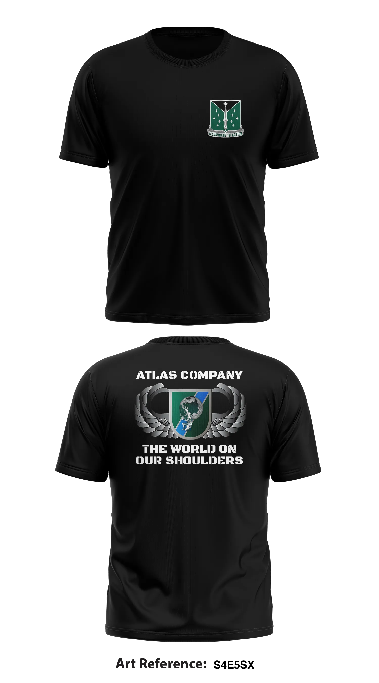 ATLAS COMPANY  Store 1 Core Men's SS Performance Tee - S4E5sx