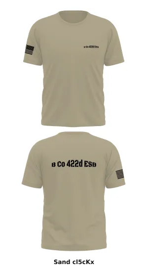 B Co 422d ESB Store 1 Core Men's SS Performance Tee - cl5cKx