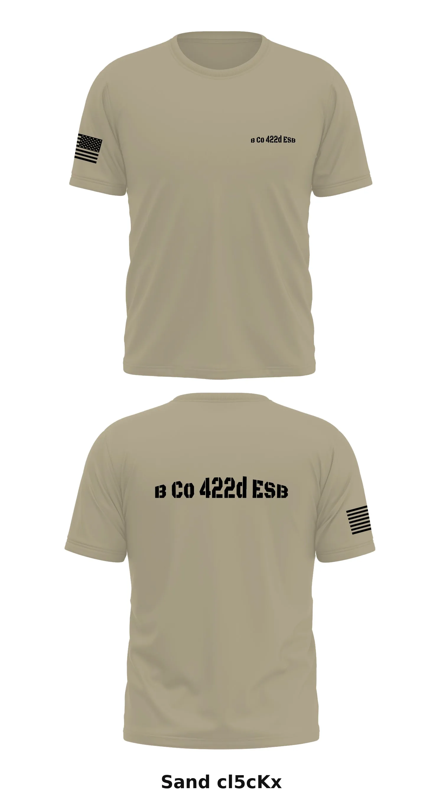 B Co 422d ESB Store 1 Core Men's SS Performance Tee - cl5cKx