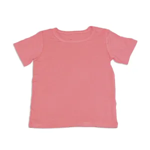 Bamboo Short Sleeve Layering Tee (Pink Lemonade)