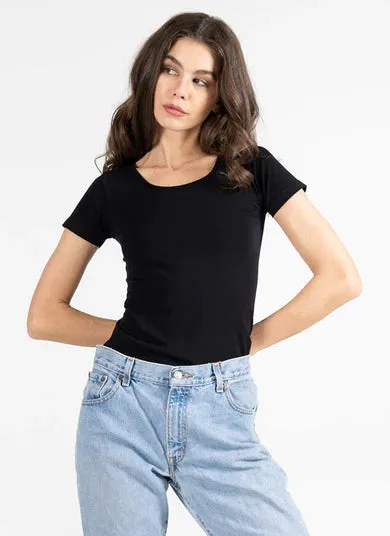 Bamboo Short Sleeve Top