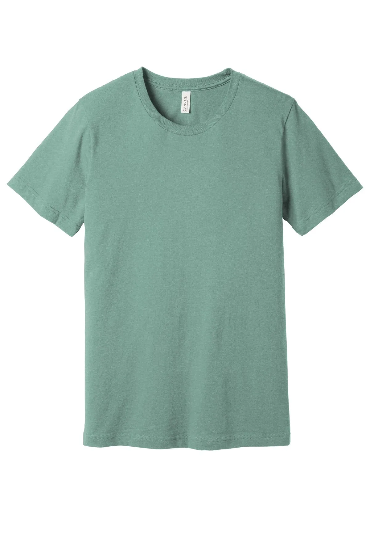 BELLA CANVAS  Unisex Heather CVC Short Sleeve Tee. BC3001CVC Heather Dusty Blue