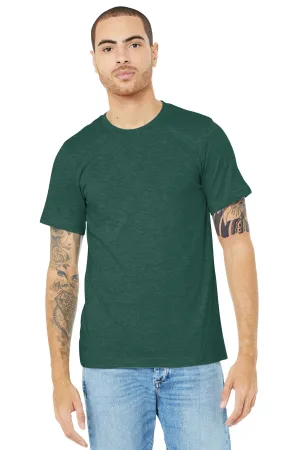 BELLA CANVAS  Unisex Heather CVC Short Sleeve Tee. BC3001CVC Heather Forest