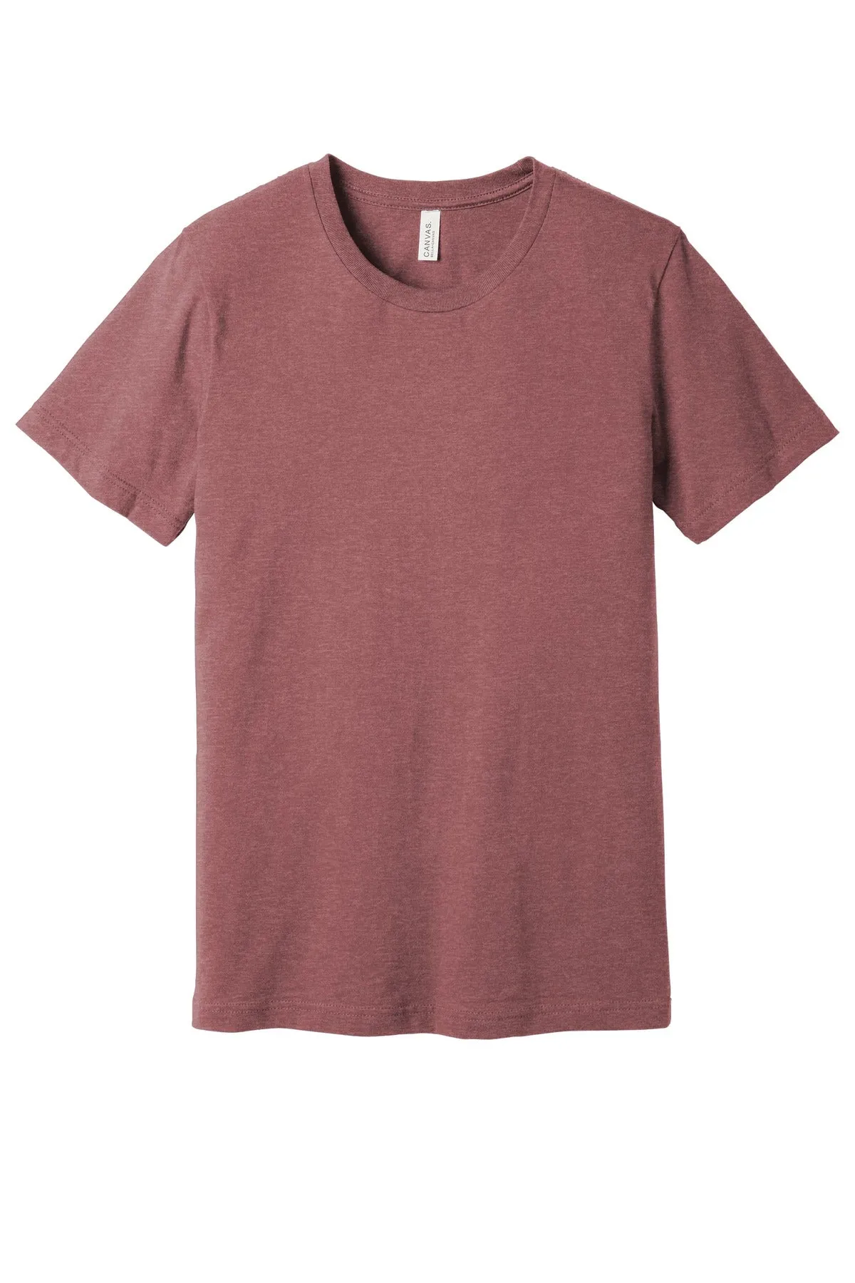 BELLA CANVAS  Unisex Heather CVC Short Sleeve Tee. BC3001CVC Heather Mauve