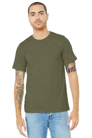 BELLA CANVAS  Unisex Heather CVC Short Sleeve Tee. BC3001CVC Heather Olive