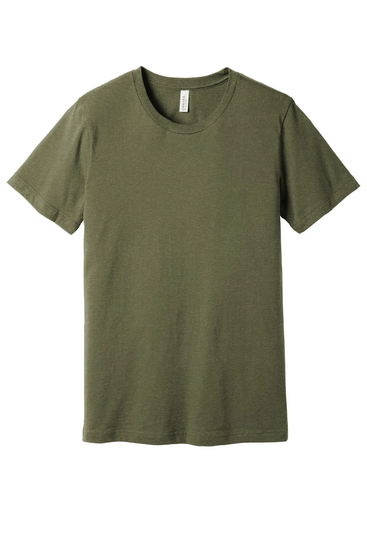 BELLA CANVAS  Unisex Heather CVC Short Sleeve Tee. BC3001CVC Heather Olive