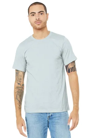 BELLA CANVAS  Unisex Heather CVC Short Sleeve Tee. BC3001CVC Heather Prism Ice Blue
