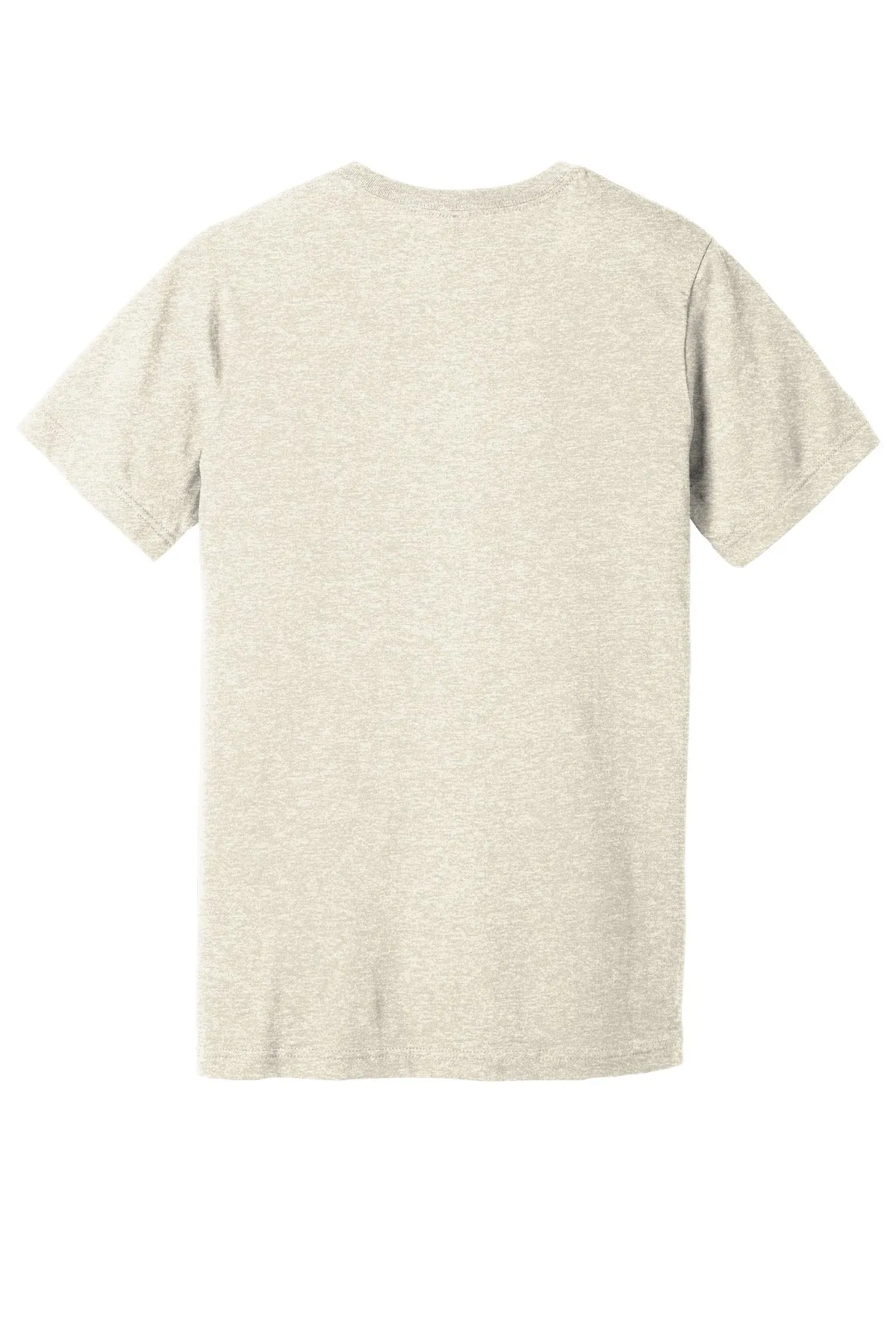 BELLA CANVAS  Unisex Heather CVC Short Sleeve Tee. BC3001CVC Heather Prism Natural