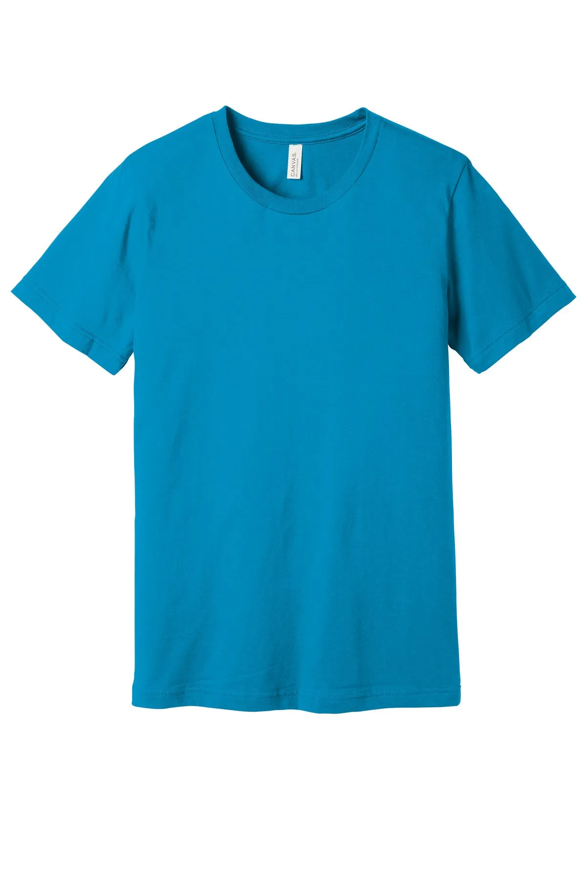 BELLA CANVAS  Unisex Jersey Short Sleeve Tee. BC3001 Aqua
