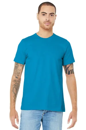 BELLA CANVAS  Unisex Jersey Short Sleeve Tee. BC3001 Aqua