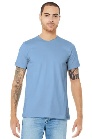 BELLA CANVAS  Unisex Jersey Short Sleeve Tee. BC3001 Baby Blue