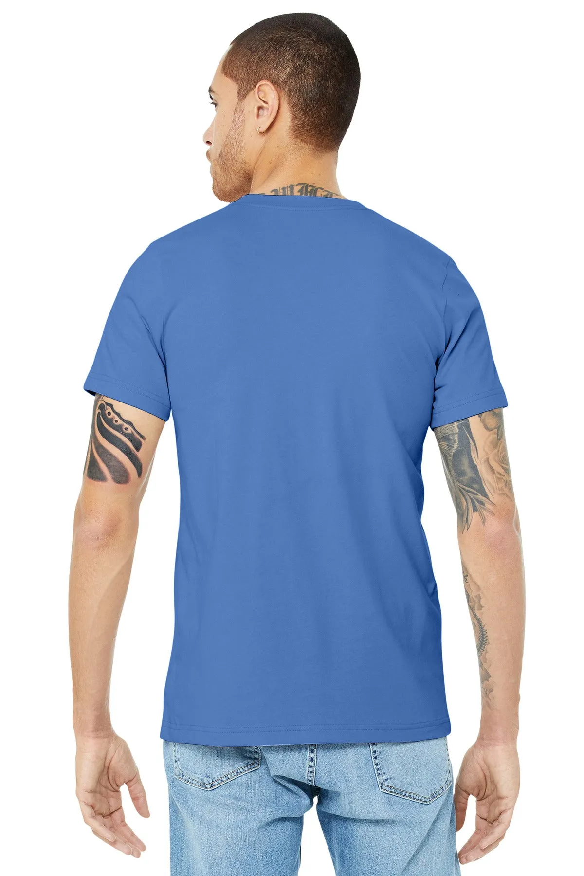 BELLA CANVAS  Unisex Jersey Short Sleeve Tee. BC3001 Columbia Blue