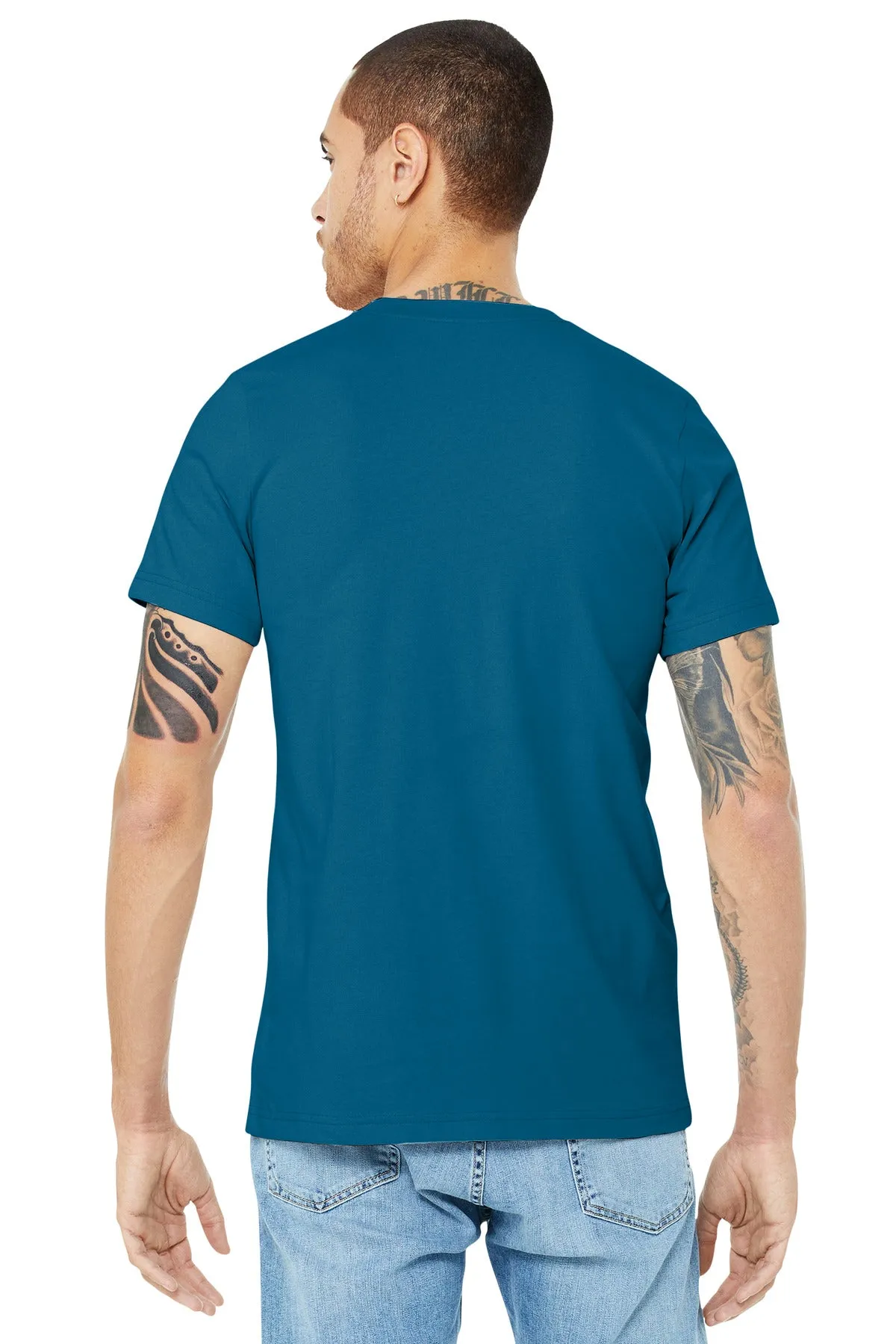 BELLA CANVAS  Unisex Jersey Short Sleeve Tee. BC3001 Deep Teal