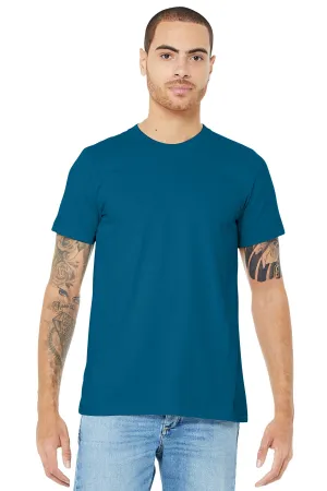 BELLA CANVAS  Unisex Jersey Short Sleeve Tee. BC3001 Deep Teal