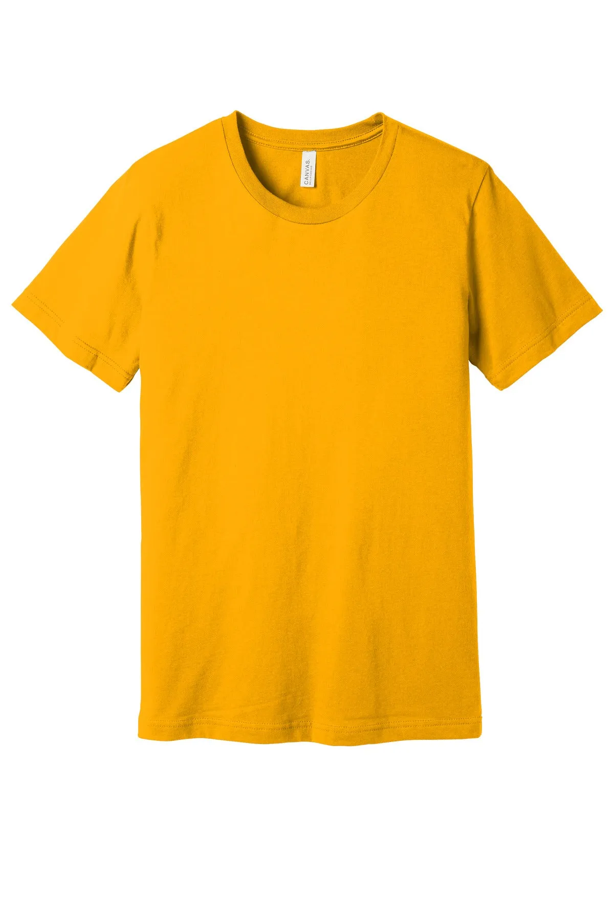 BELLA CANVAS  Unisex Jersey Short Sleeve Tee. BC3001 Gold