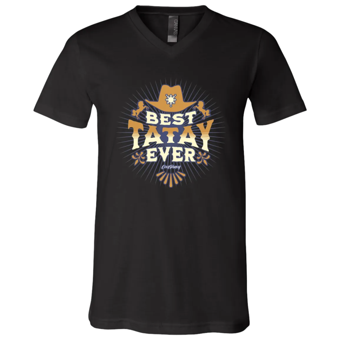Best Tatay Ever Unisex Jersey V-Neck T-Shirt