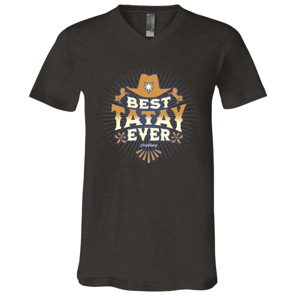 Best Tatay Ever Unisex Jersey V-Neck T-Shirt
