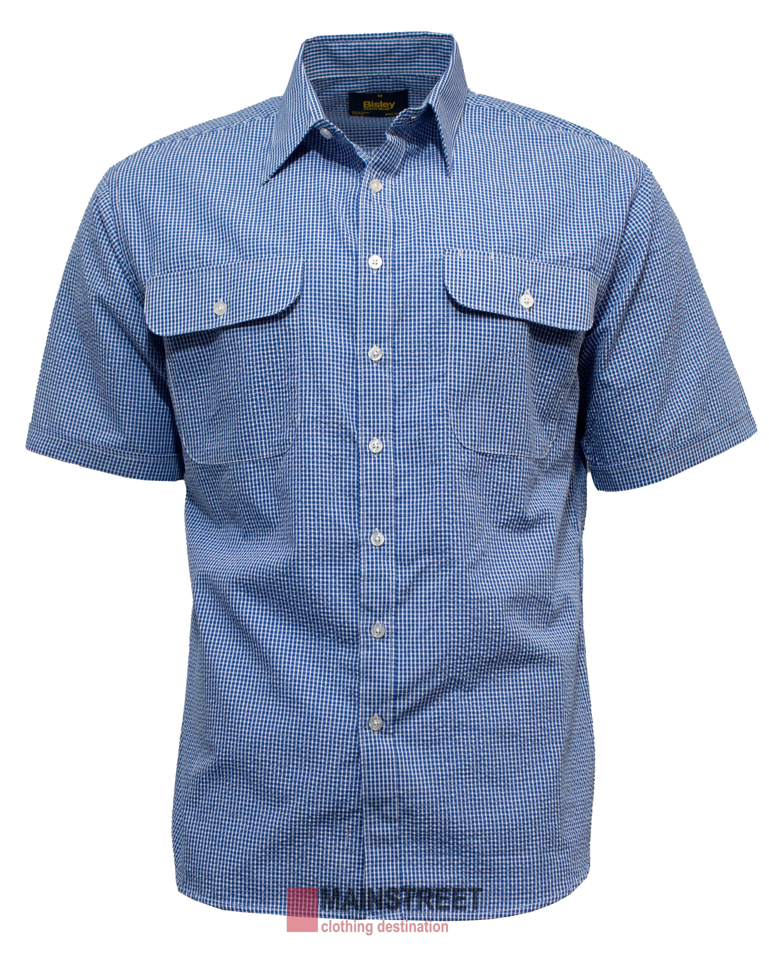 Bisley Countryman Seersucker Short Sleeve Shirt