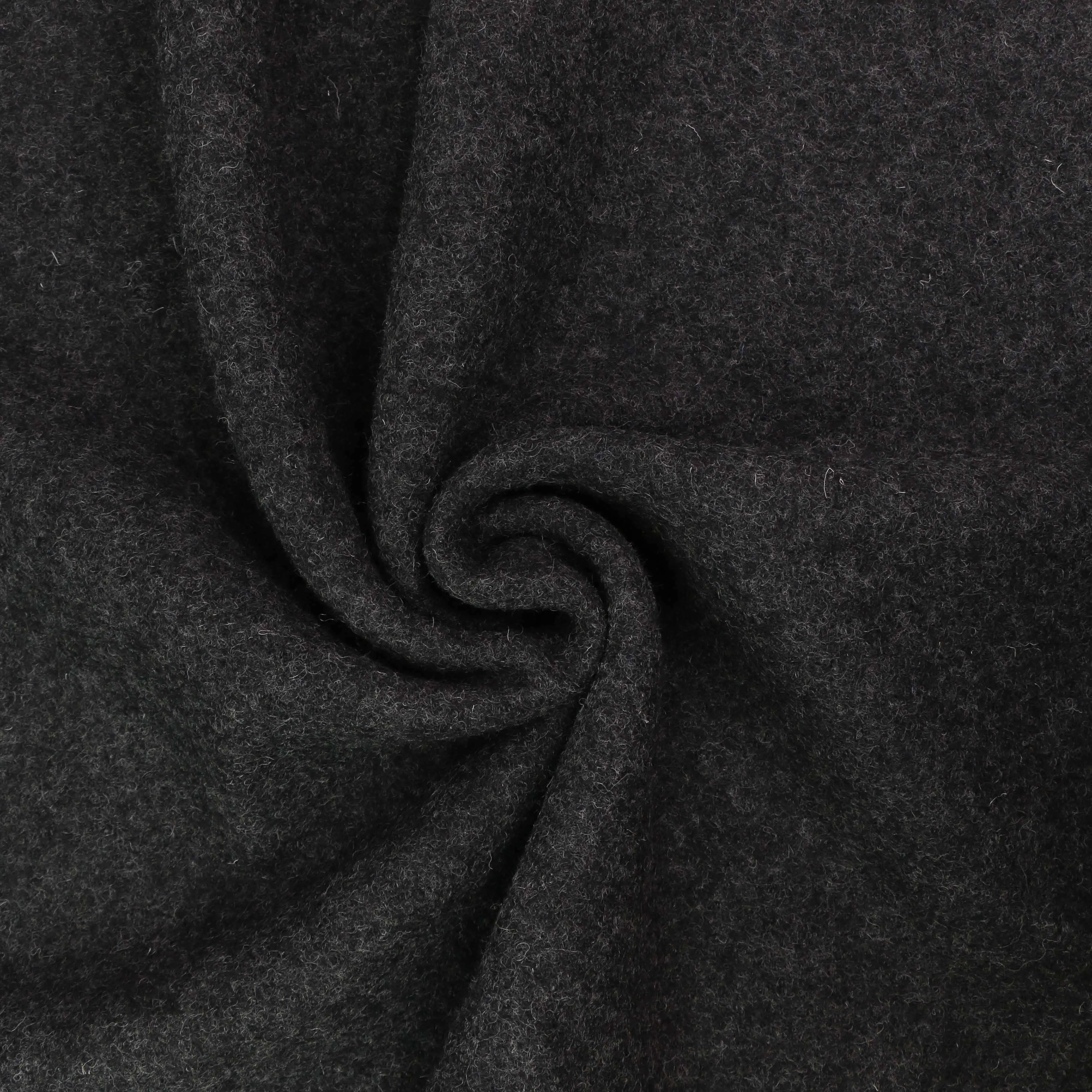 Boiled Wool Fabric - Mustard, charcoal, black, navy, teal