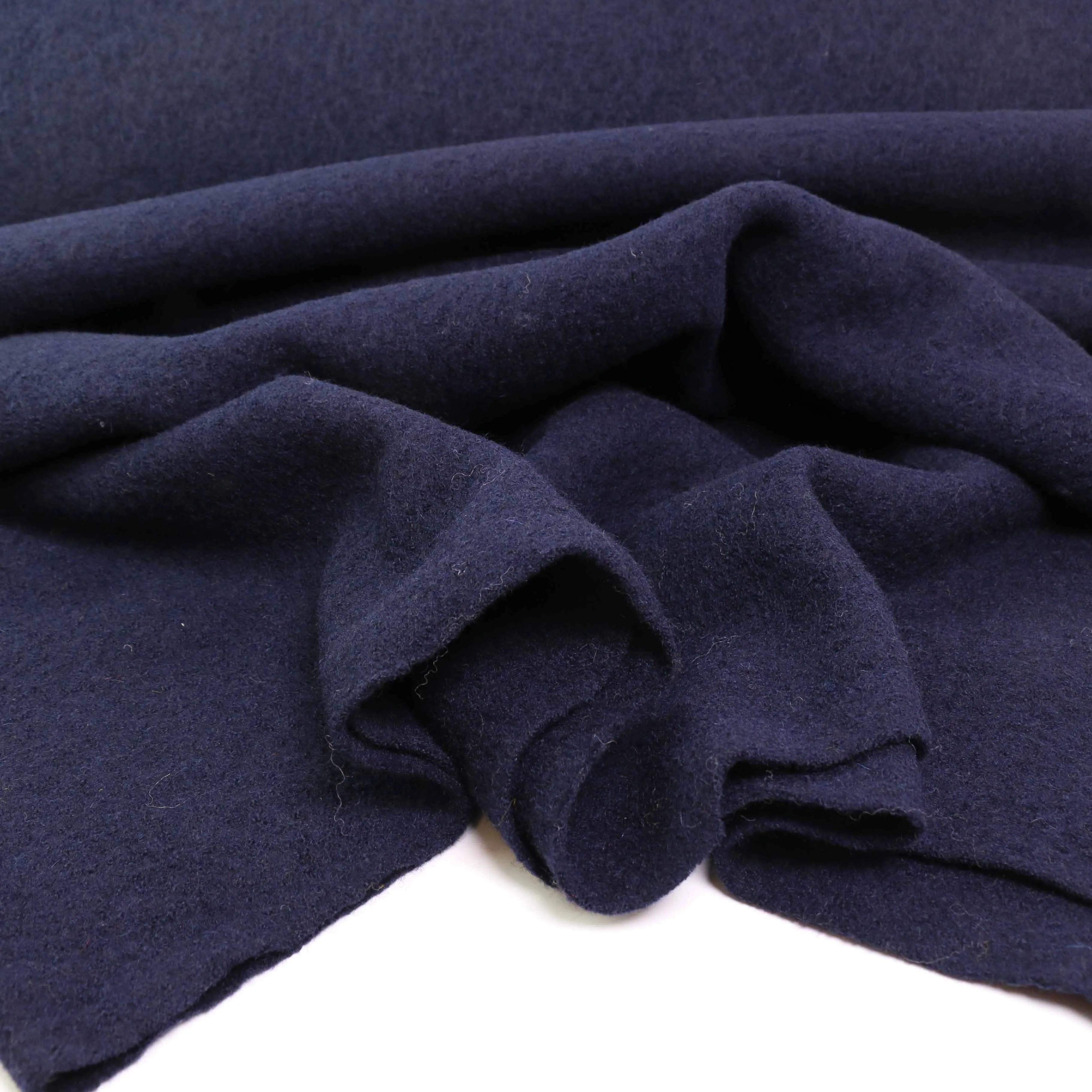 Boiled Wool Fabric - Mustard, charcoal, black, navy, teal