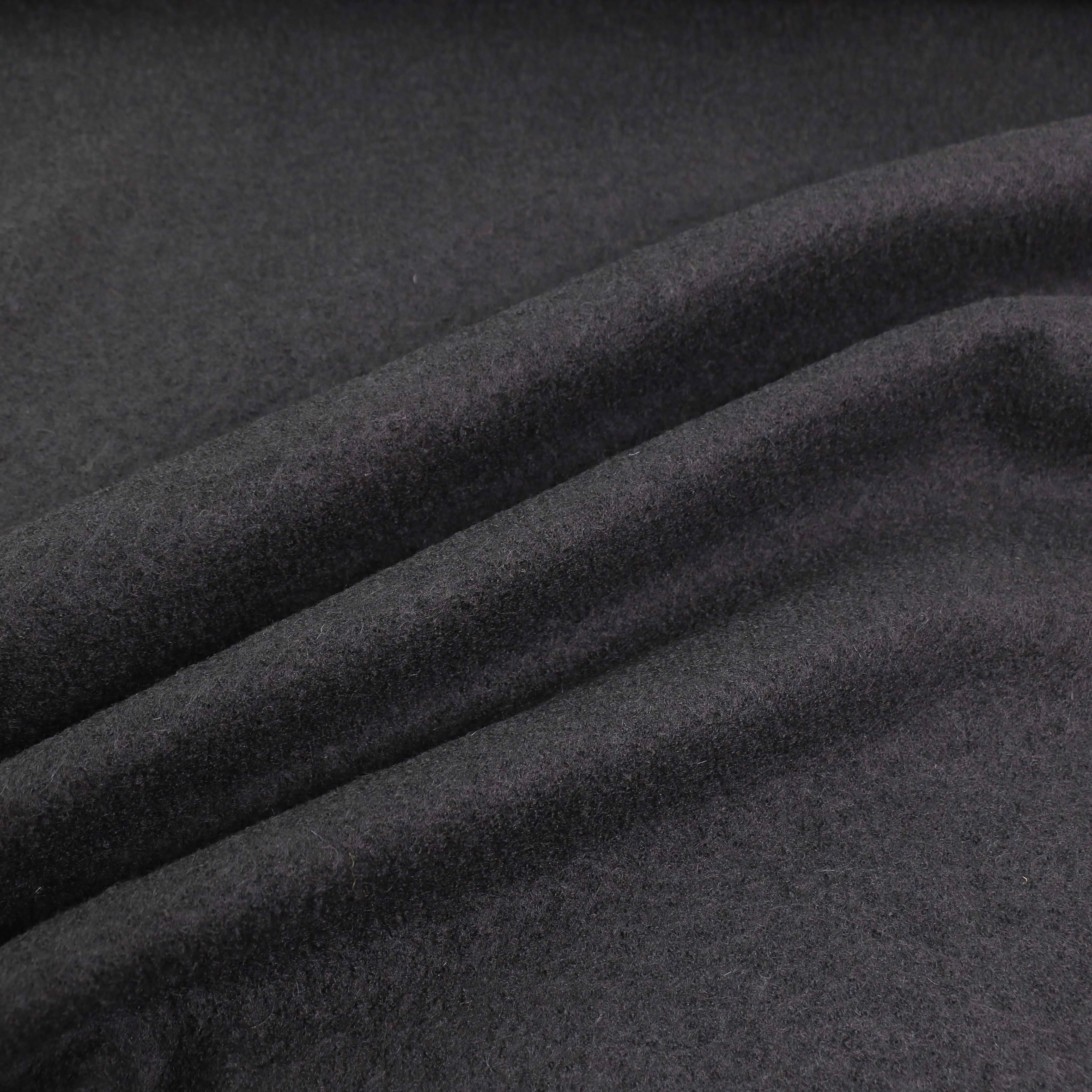 Boiled Wool Fabric - Mustard, charcoal, black, navy, teal