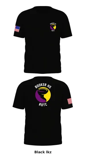 Booker HS JROTC  Store 1 Core Men's SS Performance Tee - lkz